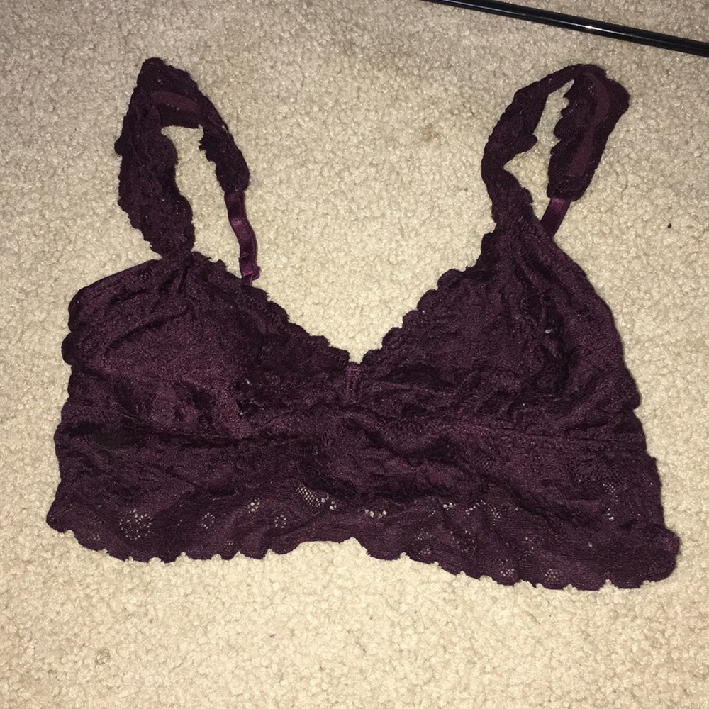 Maroon Bralette